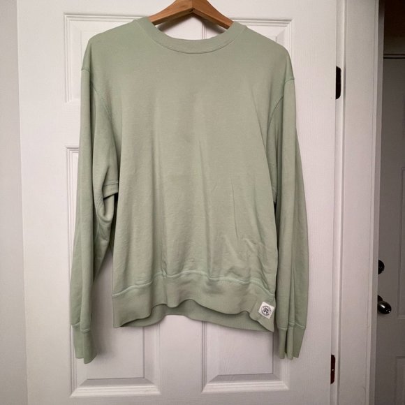 Reigning Champ Lighweight Terry Crew Neck XS Mint Green - Picture 4 of 4